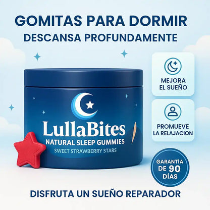 GOMITAS PARA DORMIR - LULLABITES - X60 GOMAS