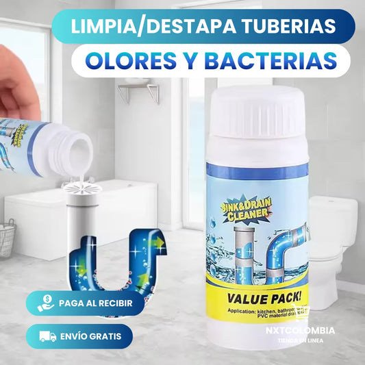 WildTornado™ - Destapa Tuberias/Cañerías - Elimina Olores y Bacterias