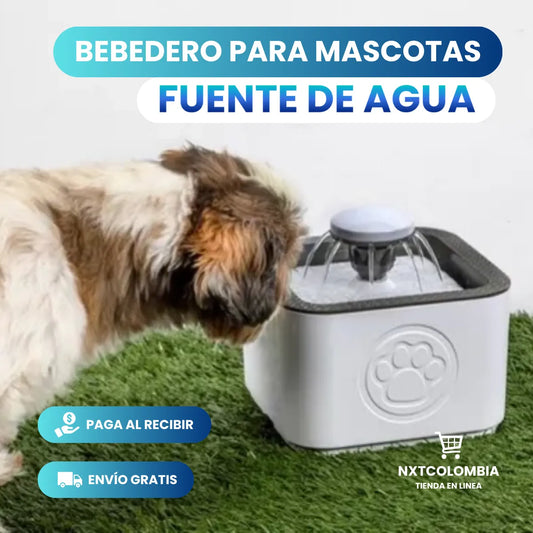 AquaPet™ Bebedero - Fuente De Agua Para Mascotas