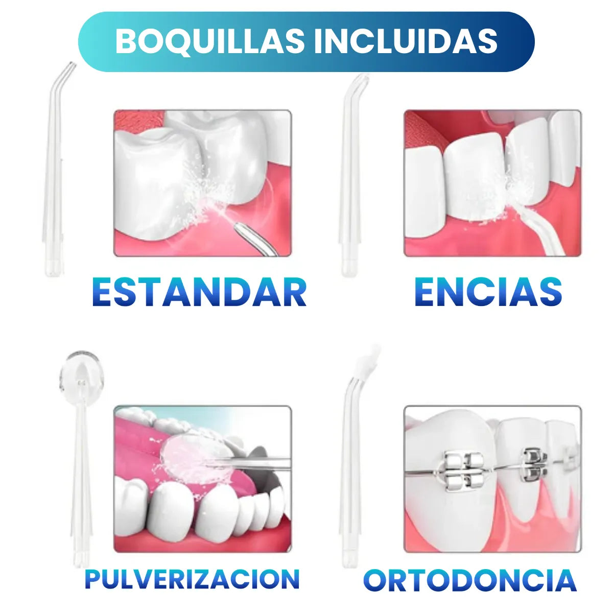 DentaSmile™ - IRRIGADOR BUCAL RECARGABLE