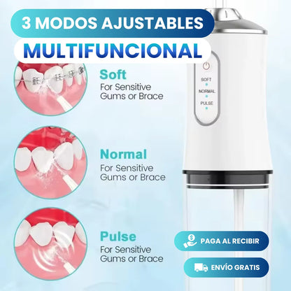 DentaSmile™ - IRRIGADOR BUCAL RECARGABLE