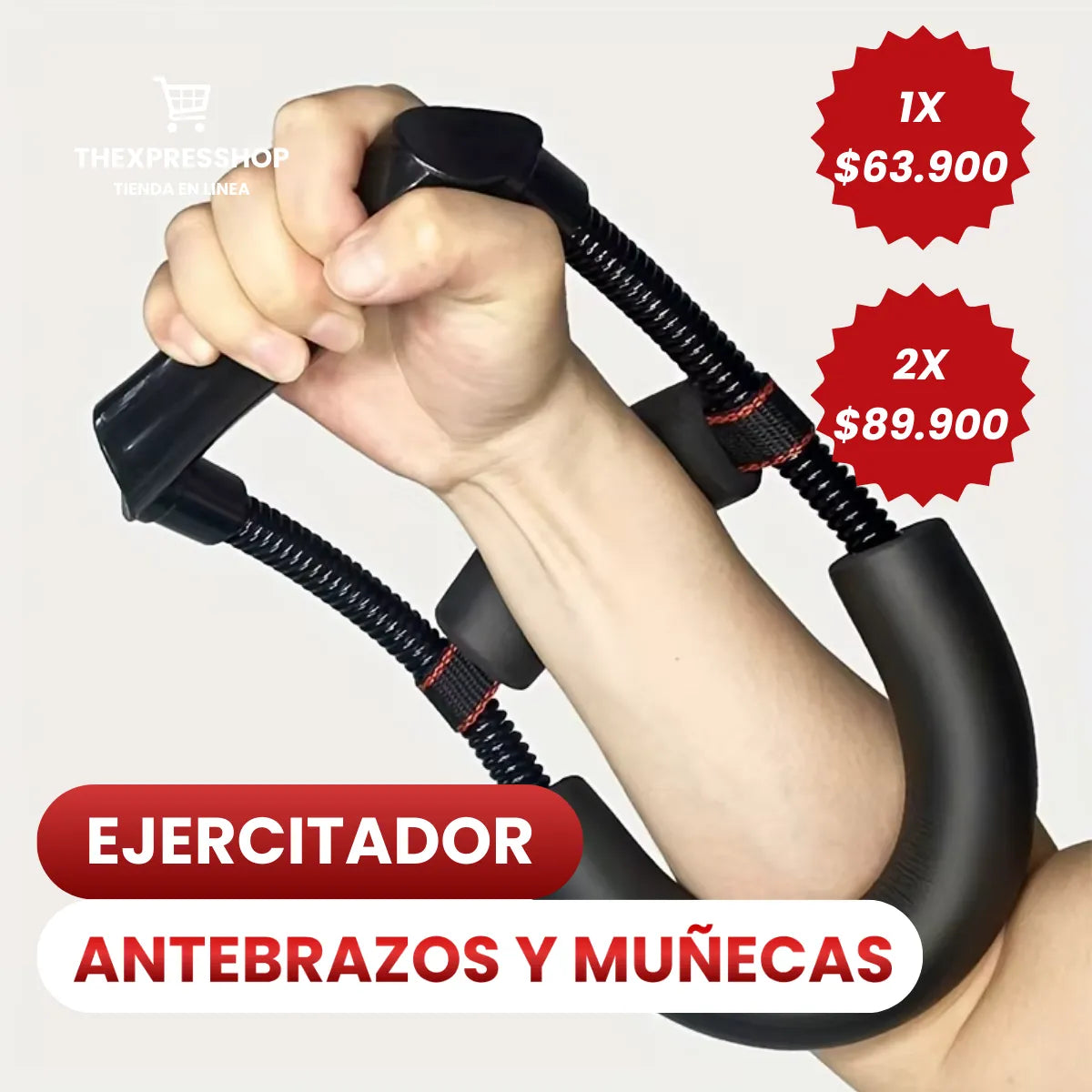 POWERGRIP™ - EJERCITADOR DE MANO Y ANTEBRAZOS