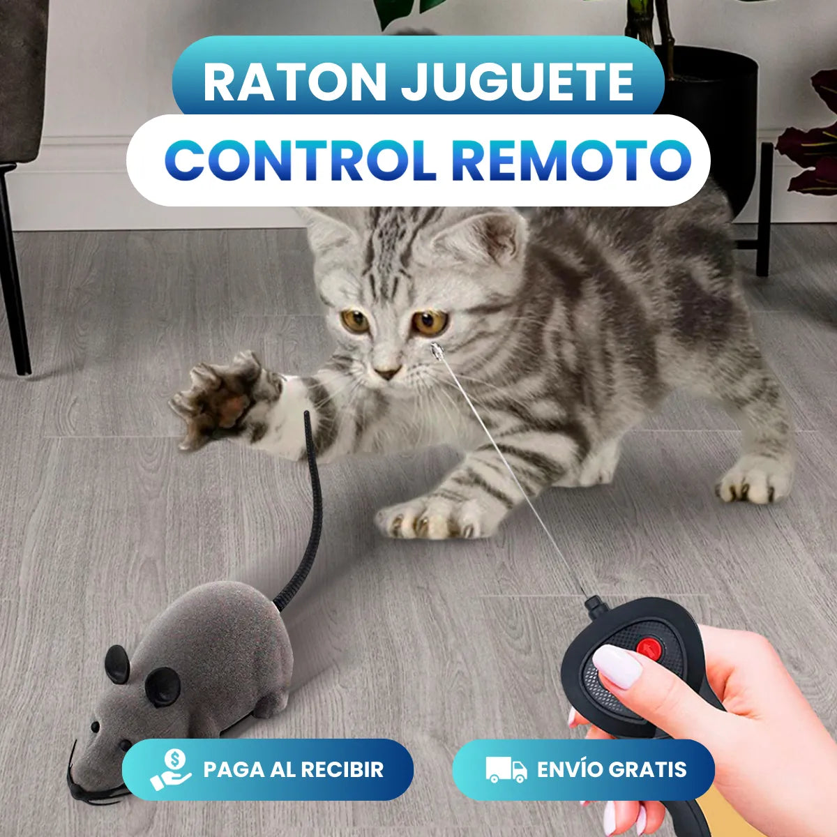 Juguete Ratón Control Remoto - MYCAT™