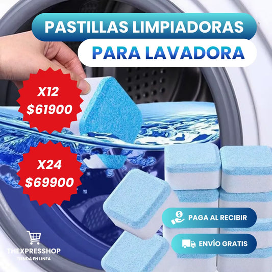 COMBO PASTILLAS LIMPIADORAS DE LAVADORA - DEEPCLEAN™