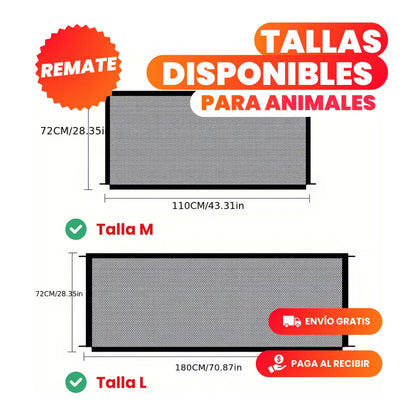 Petio™ - Puerta en malla protectora para perros