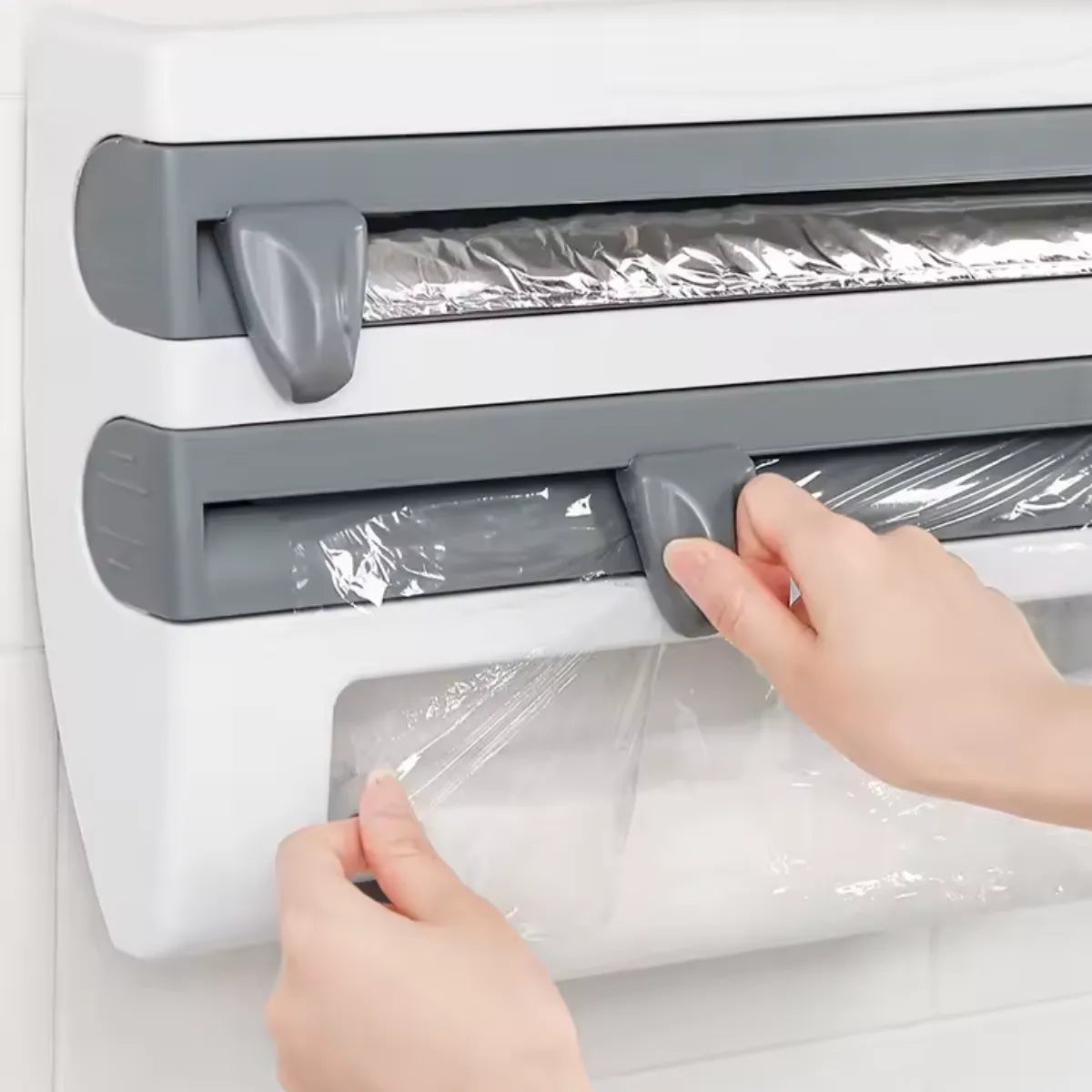 Dispensador de Papel Cocina Triple Rollo