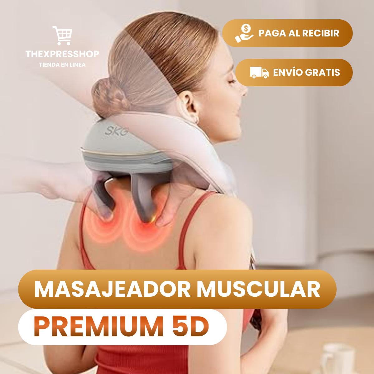 MEBAK™ - Masajeador Muscular Cervical