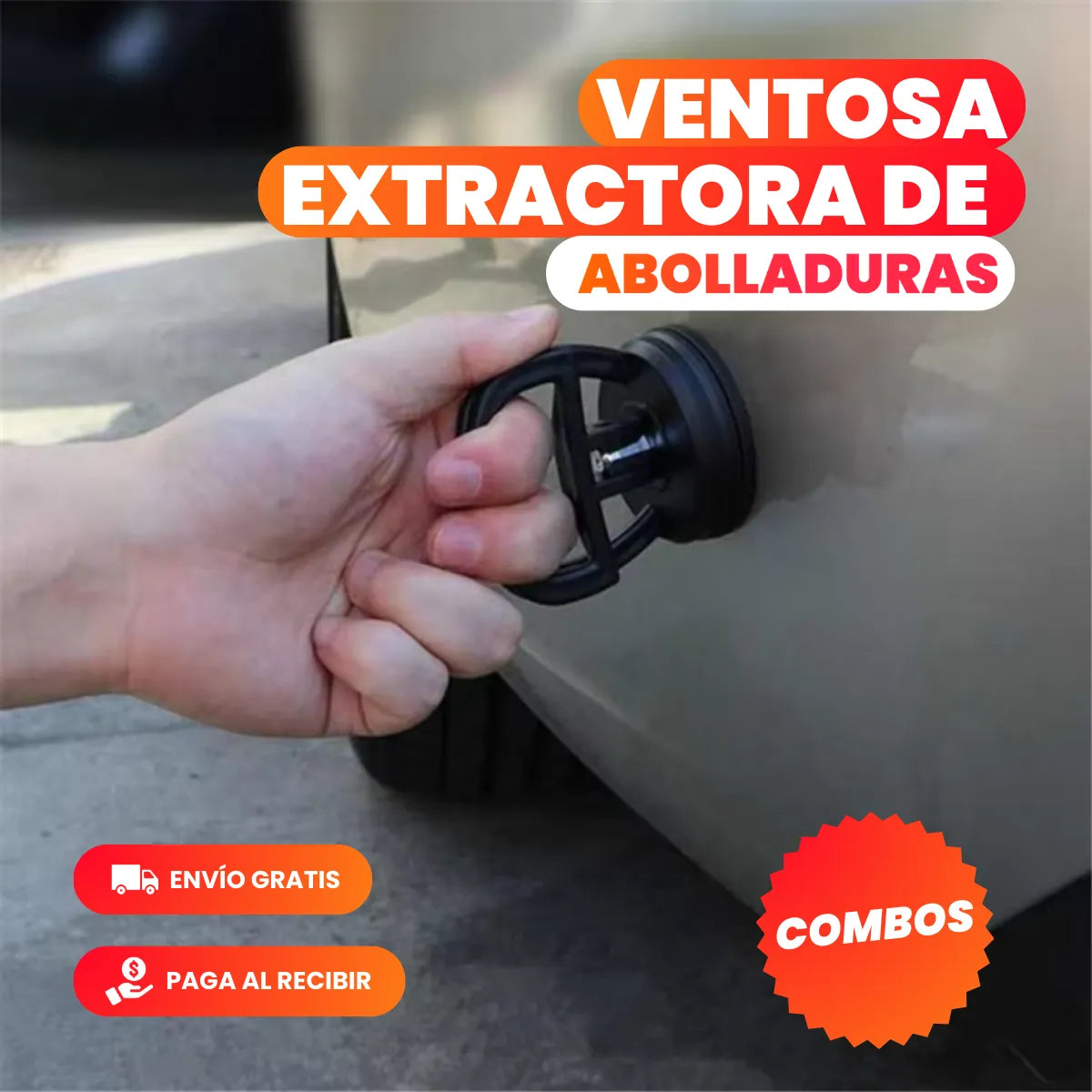 CarExtractor™- Combos Ventosas Para Abolladuras de Auto