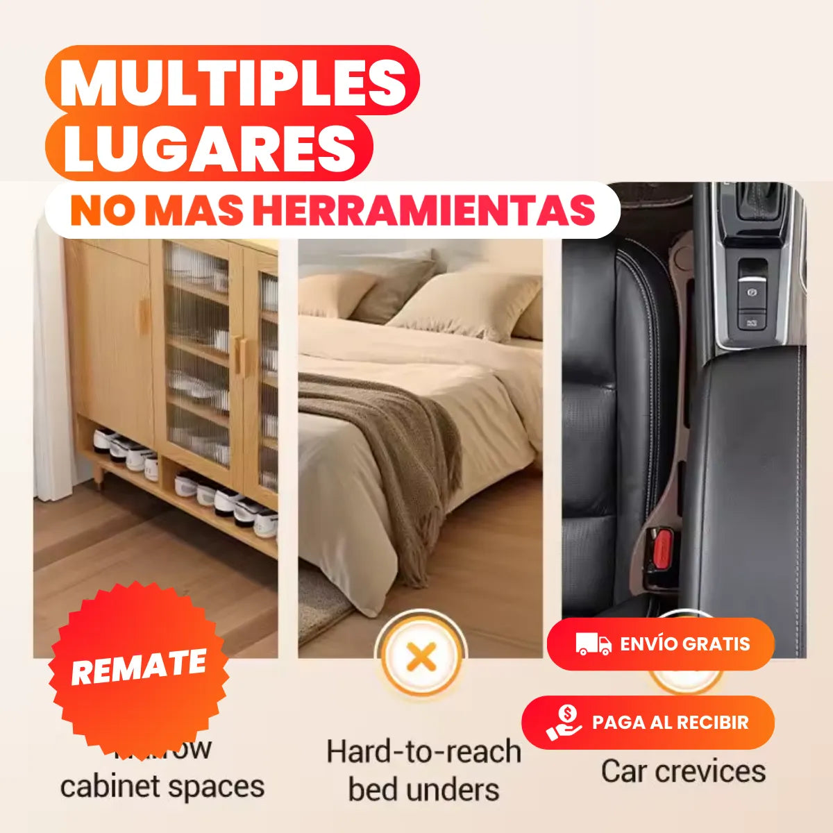 CleanHome™ - Aspiradora Electrica Recargable 4 en 1