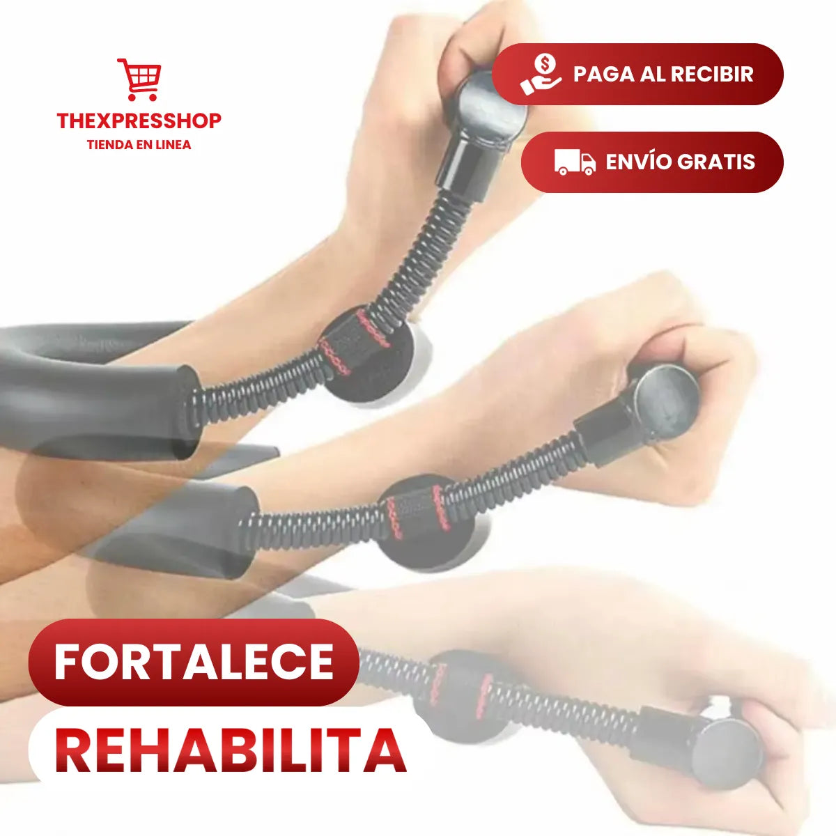 POWERGRIP™ - EJERCITADOR DE MANO Y ANTEBRAZOS