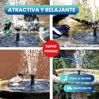 FUENTE DE AGUA SOLAR - EXTWATER™