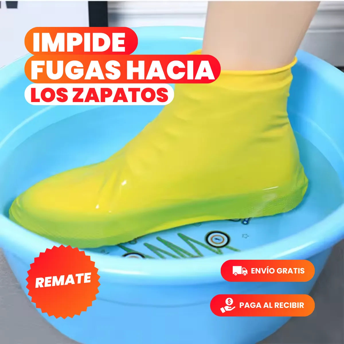 ShoeClean™ - Zapatones Antideslizantes Funda Impermeable