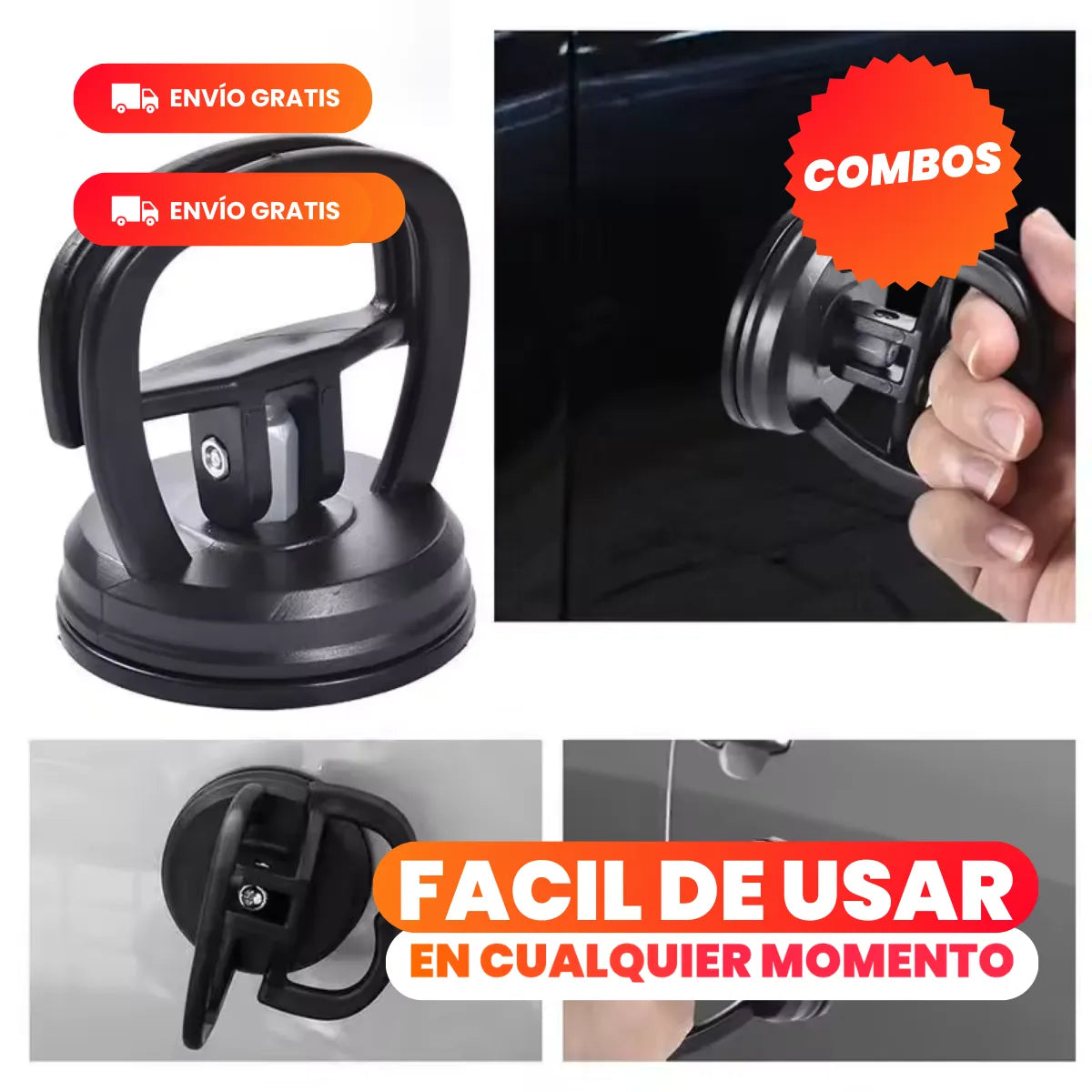 CarExtractor™- Combos Ventosas Para Abolladuras de Auto