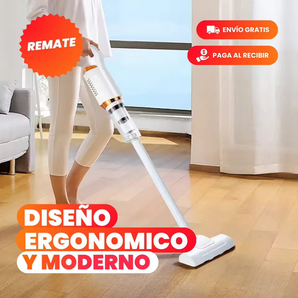 CleanHome™ - Aspiradora Electrica Recargable 4 en 1