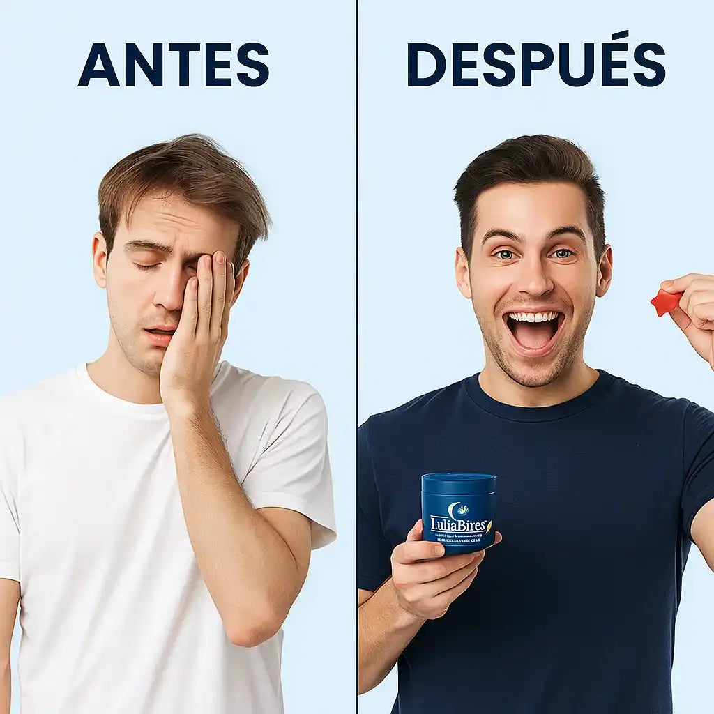 GOMITAS PARA DORMIR - LULLABITES - X60 GOMAS