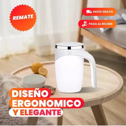 MugDrink™ - Vaso Mug Mezclador Magnético Automático 380 ML