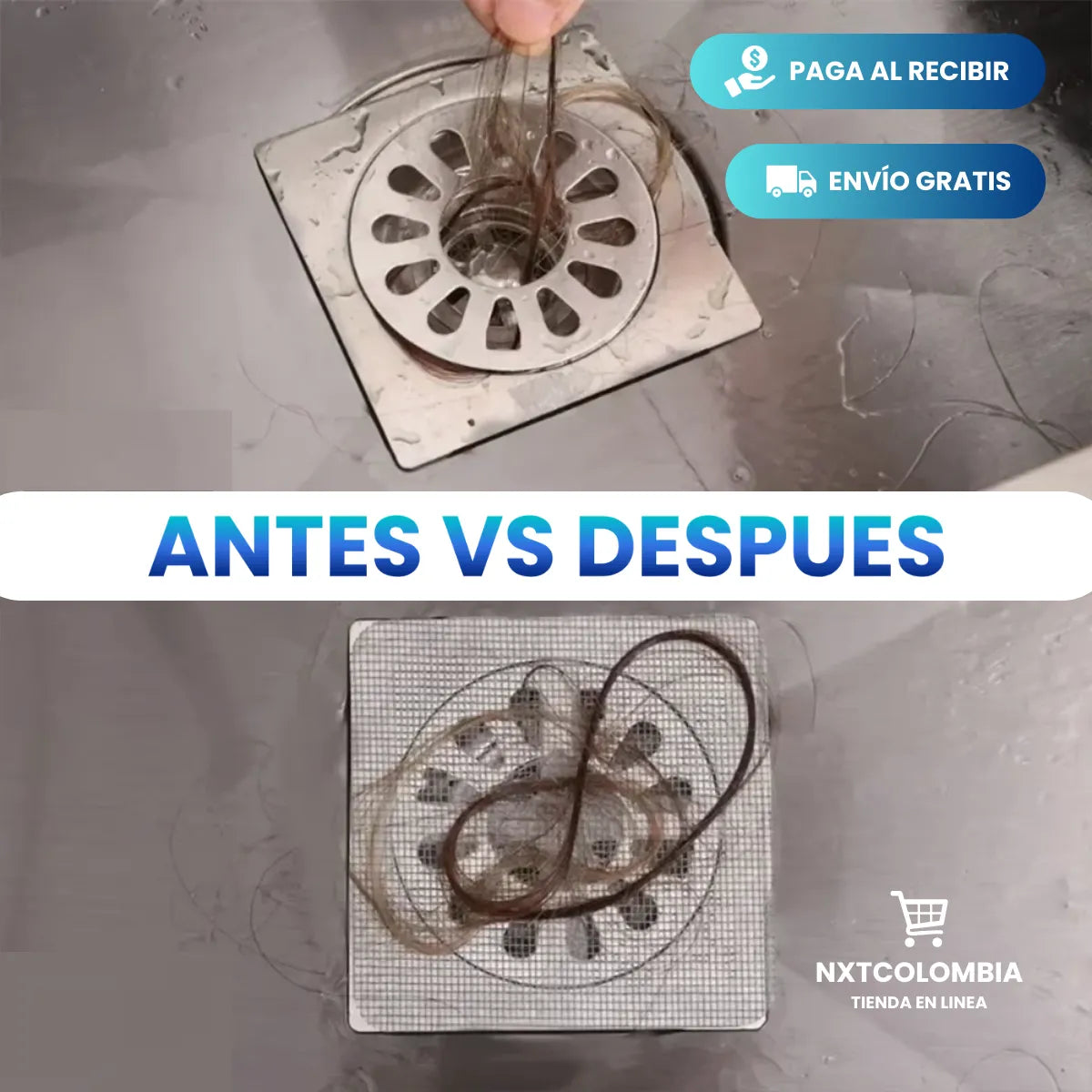 Filtros Drenaje Para Baño Multifuncional Adhesivo