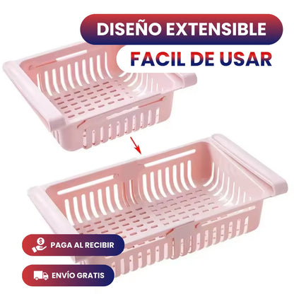 Organizador Multiusos EcoFridge™ - PACK 4 UNIDADES - Adiós al desorden desde YA