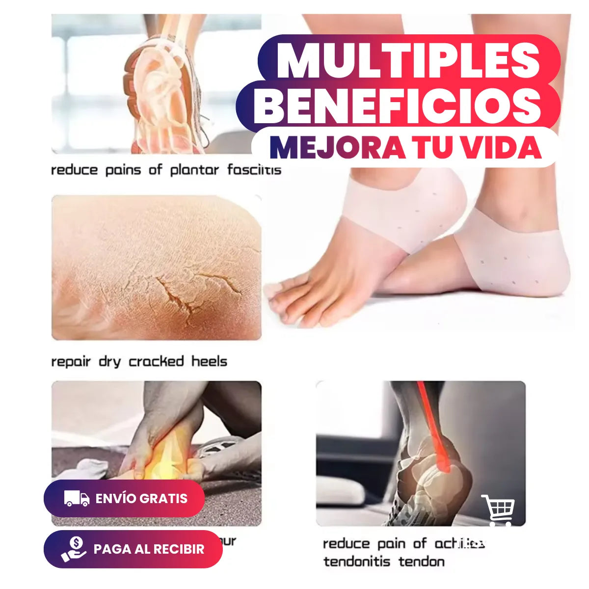 ProtecTalón® | Alivia el dolor, protege tus pies