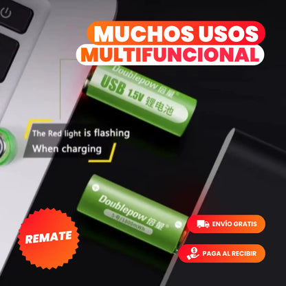 InfiniteCharge™ - Combos Pilas AA USB Recargables