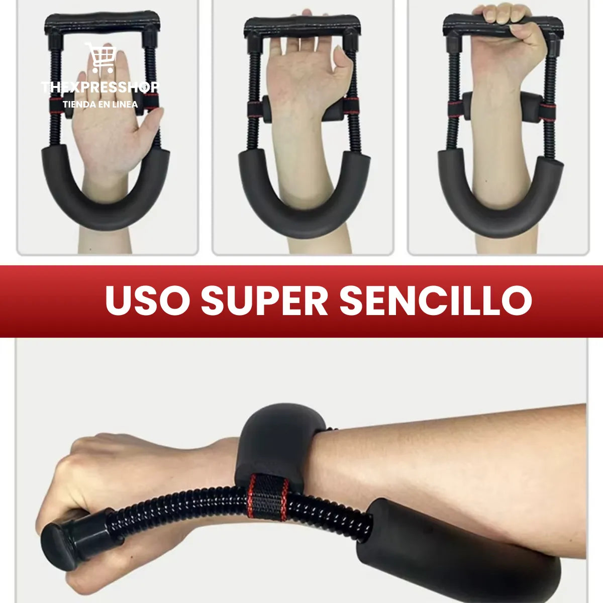 POWERGRIP™ - EJERCITADOR DE MANO Y ANTEBRAZOS