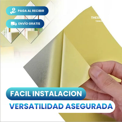 REFLECTSTICK™ - PEGATINA DE ESPEJO - X12 UNIDADES