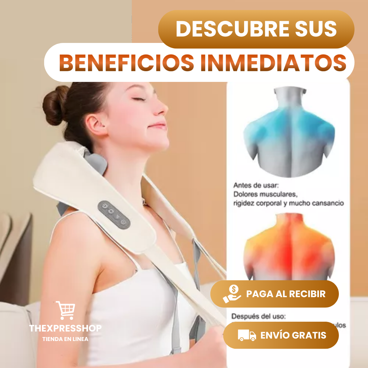 MEBAK™ - Masajeador Muscular Cervical