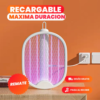 Z-Light™ - Raqueta Matamosquitos Doble Función